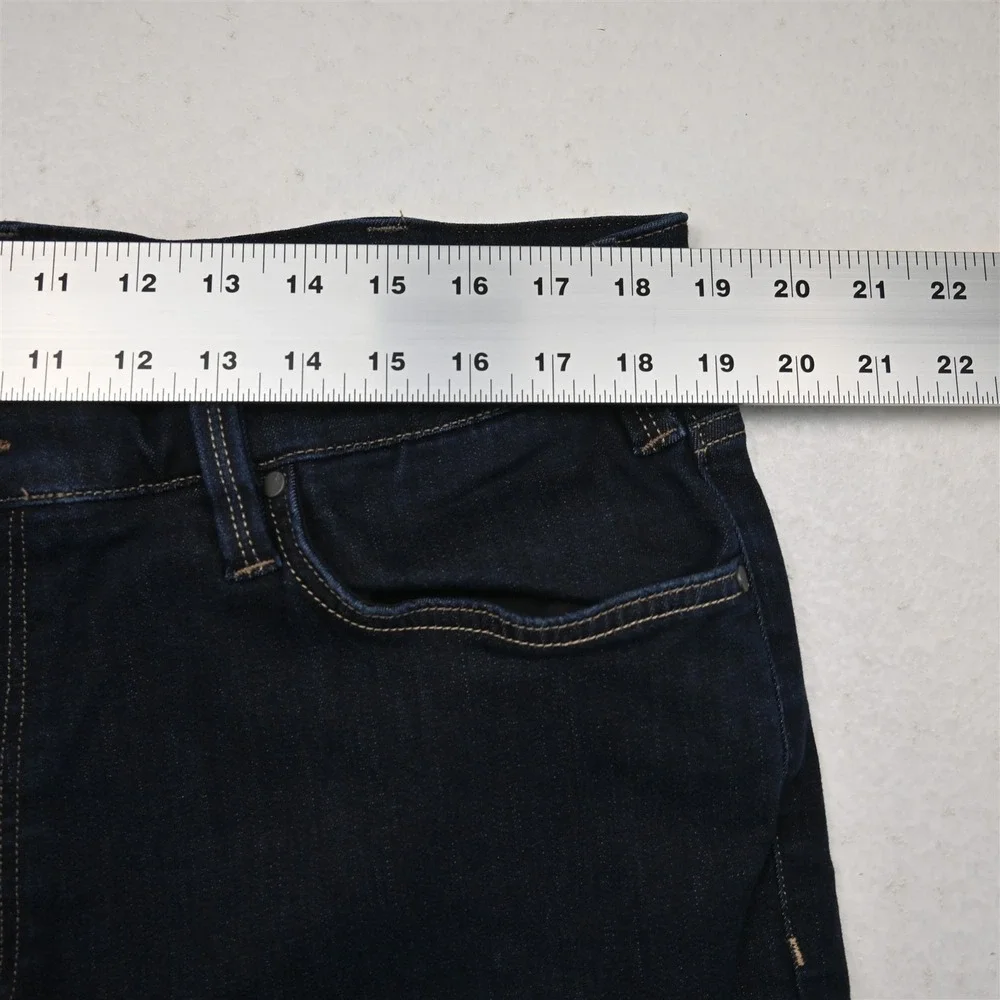 True Religion 38x30 Medium Wash Stretch Denim Ricky Relaxed Straight Mens Jeans